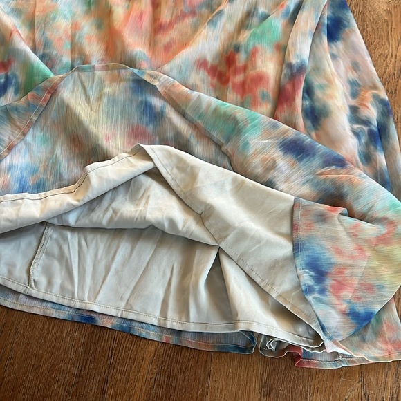 NWT ASOS Design Colorful Maxi Dress - Picture 6 of 6